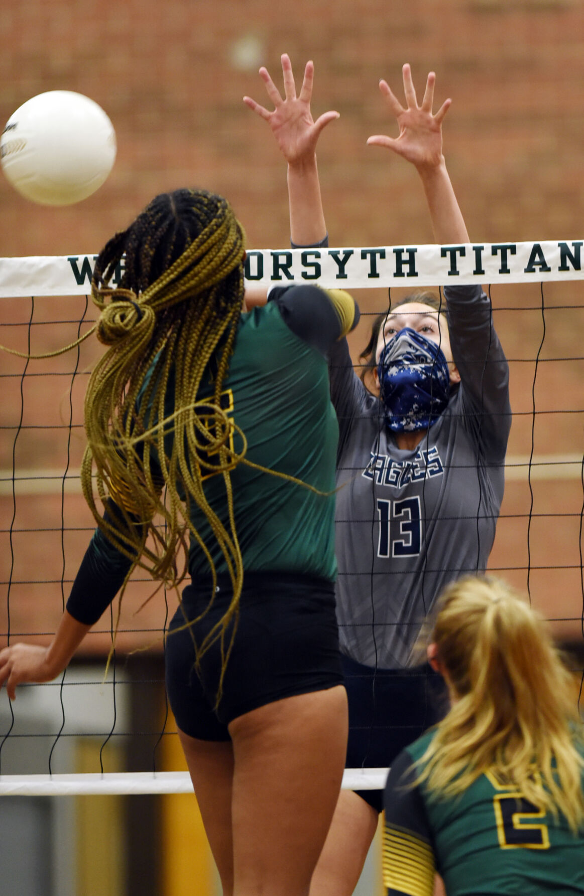 East Forsyth West Forsyth volleyball
